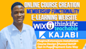 upload videos, setup skool thinkific teachable wix kajabi online course website