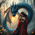 create a fantasy character design and dnd character art
