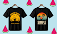 unique and creative t shirt design just for you