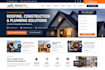 design roofing, construction, plumbing website