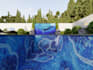 make photo realistic swimming pools, mosaic tile murals and 3d visualization