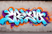 create original custom graffiti for your logo or merchandise