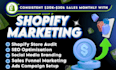 promote shopify store,shopify marketing, setup tik tok shop, boost shopify sales