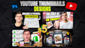 design catchy youtube thumbnail in iman gadzhi style miniature creator