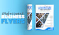 design flyer, poster, brochure or postcard for your business