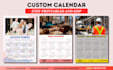 do etsy digital planner, custom digital planner and calendar