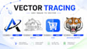 do professional vector tracing and logo redraw