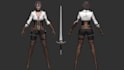 do 3d character modeling in zbrush