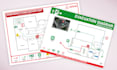 do airbnb evacuation, escape, egress plans, diagrams