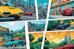 create comics and cartoon illustrations