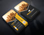 designs business cards, and flyers for a standout brand identity