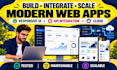 build java, spring boot, rest API, react angular projects