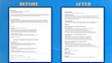 prepare a professionally written resume and cover letter in 24 hours or less