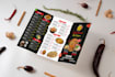 do an amazing food menu, menu design, restaurant menu design