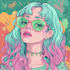 draw amazing psychedelic, trippy, weed,