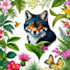 draw animal and botanical illustration