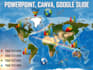 design canva, ppt, powerpoint, webinar slides, ecourse presentations