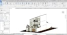 create a 3d bim architectural model in revit