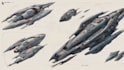 design spaceship, sci fi illustration and sci fi art