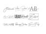 make a professional scripted,handwritten or signature logo