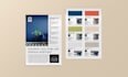 design product or sales sheet for your business