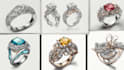 do a quick jewelry sketch design your concept