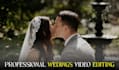 do professional cinematic wedding and events video editing