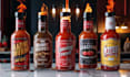 do label, logo for sauce, spice, jar, food, dips, pickle, salsa, bbq, rub, meat