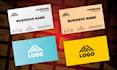 design a modern business card