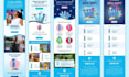beehiiv newsletter, canva figma klaviyo omnisend mailchimp email template design