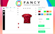 create a woocommerce pod website with fancy product designer