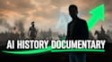 create ai history documentary videos for youtube