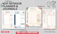 design custom KDP planner and journal interiors