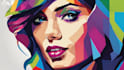 make pop art portrait wpap style