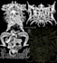 do detailed dark art illustration metal album cover or logo