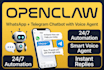 openclaw whatsapp telegram chatbot app voice agent claude code zeroclaw nanoclaw