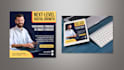 design a professional banner or header