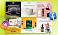 create social media posts, ad image, facebook ad creative design