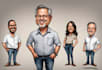 draw digital caricature from your photo