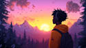 create lofi loop animation video