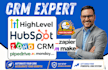 setup hubspot automation monday zoho crm gohighlevel pipedrive make integration