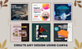 do canva design pro social media post, ebook canva templates