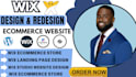 wix redesign wix website redesign wix website design wix studio website redesign