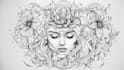 create a unique line art tattoo design