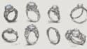 do a quick jewelry sketch design your concept