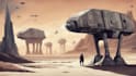 create star wars and sci fi illustration