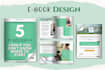 do book layout, PDF lead magnet design, brochure design