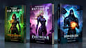 create professional fantasy book cover and sci fi book cover