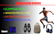 do the background removal and clipping path