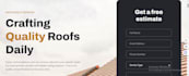 design roofing website, plumbing website, construction website, handyman website